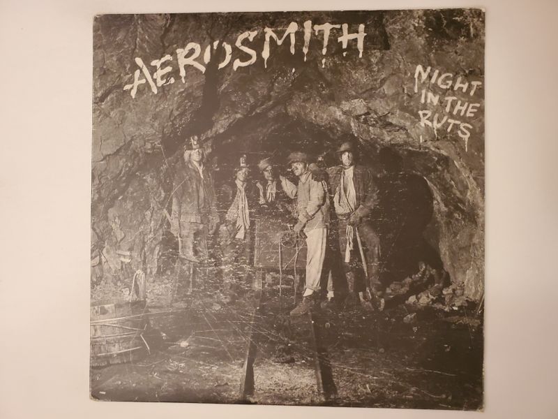 Aerosmith Night in the Ruts vinyl record